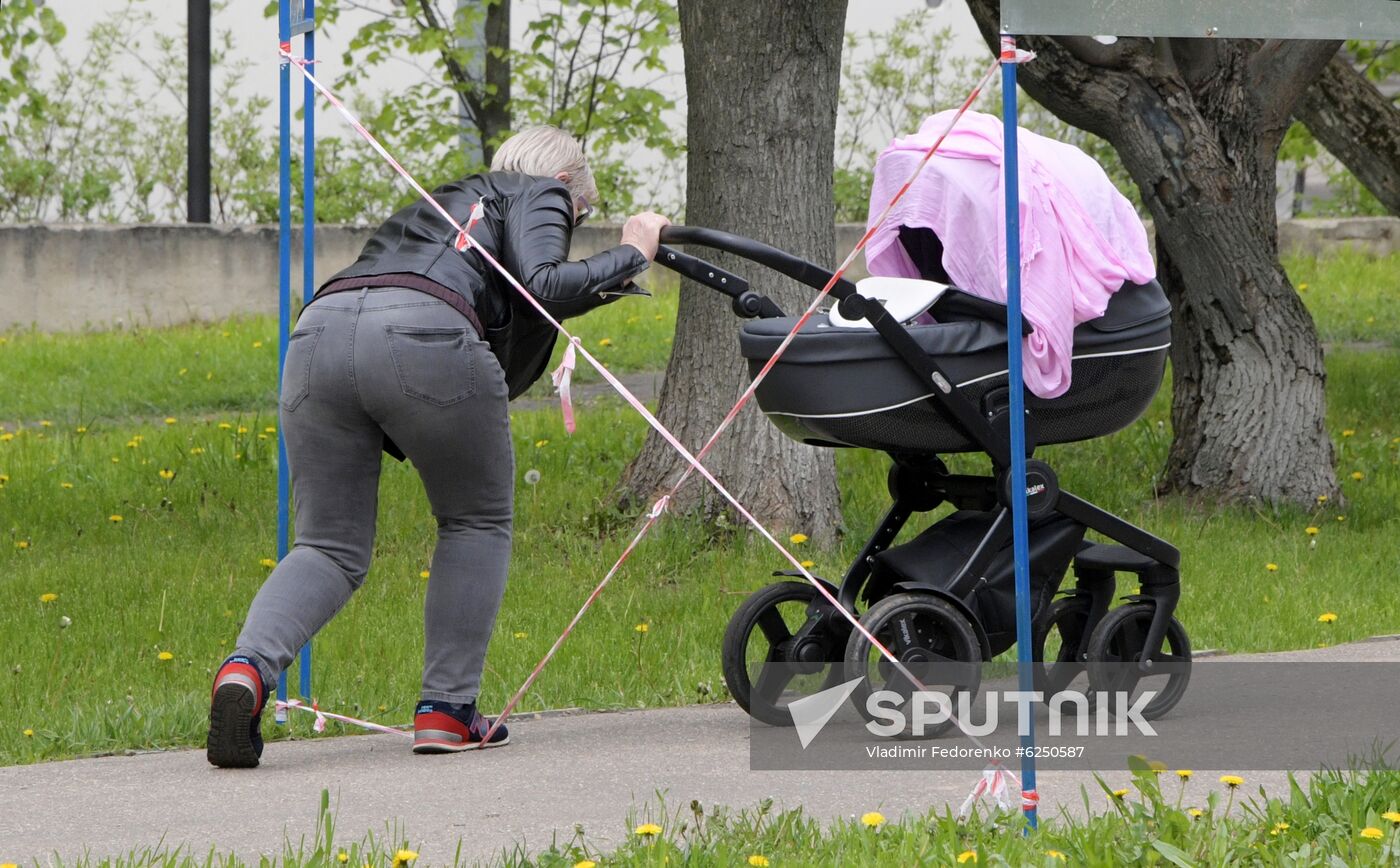 Russia Coronavirus Lockdown