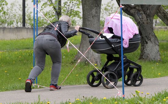Russia Coronavirus Lockdown