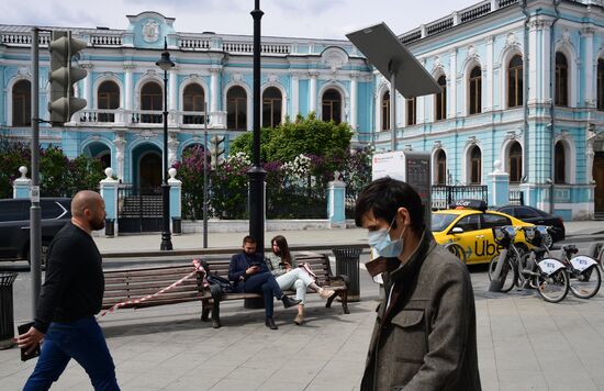 Russia Coronavirus Lockdown