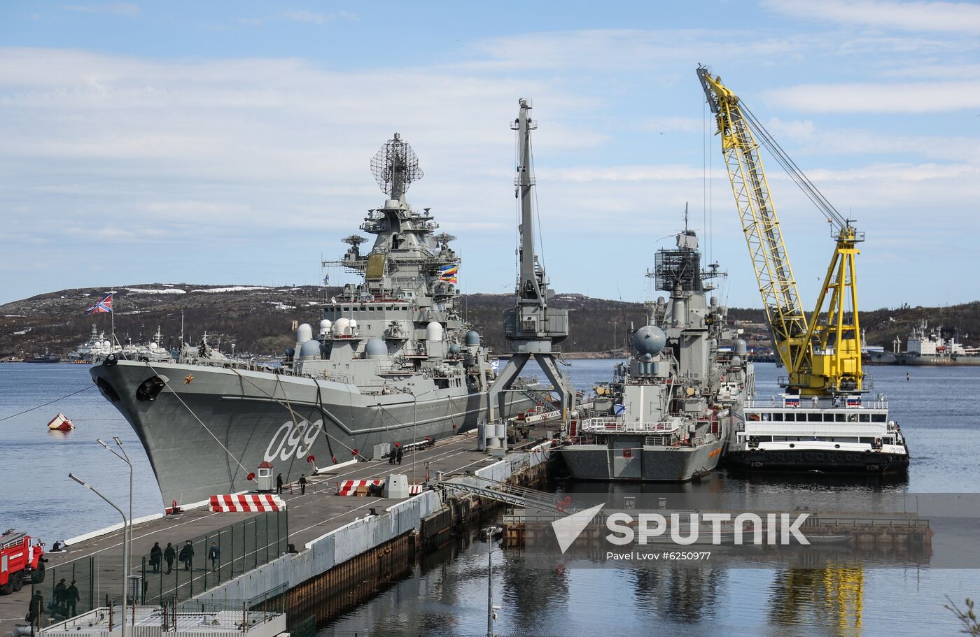 Russia Pyotr Veliky Battle Cruiser