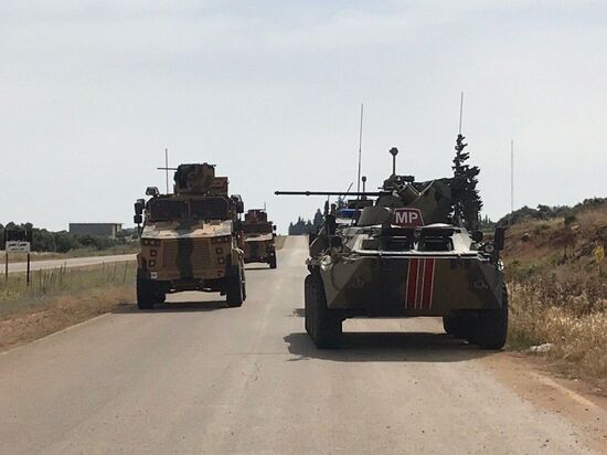 Syria Russia Turkey Joint Patrol