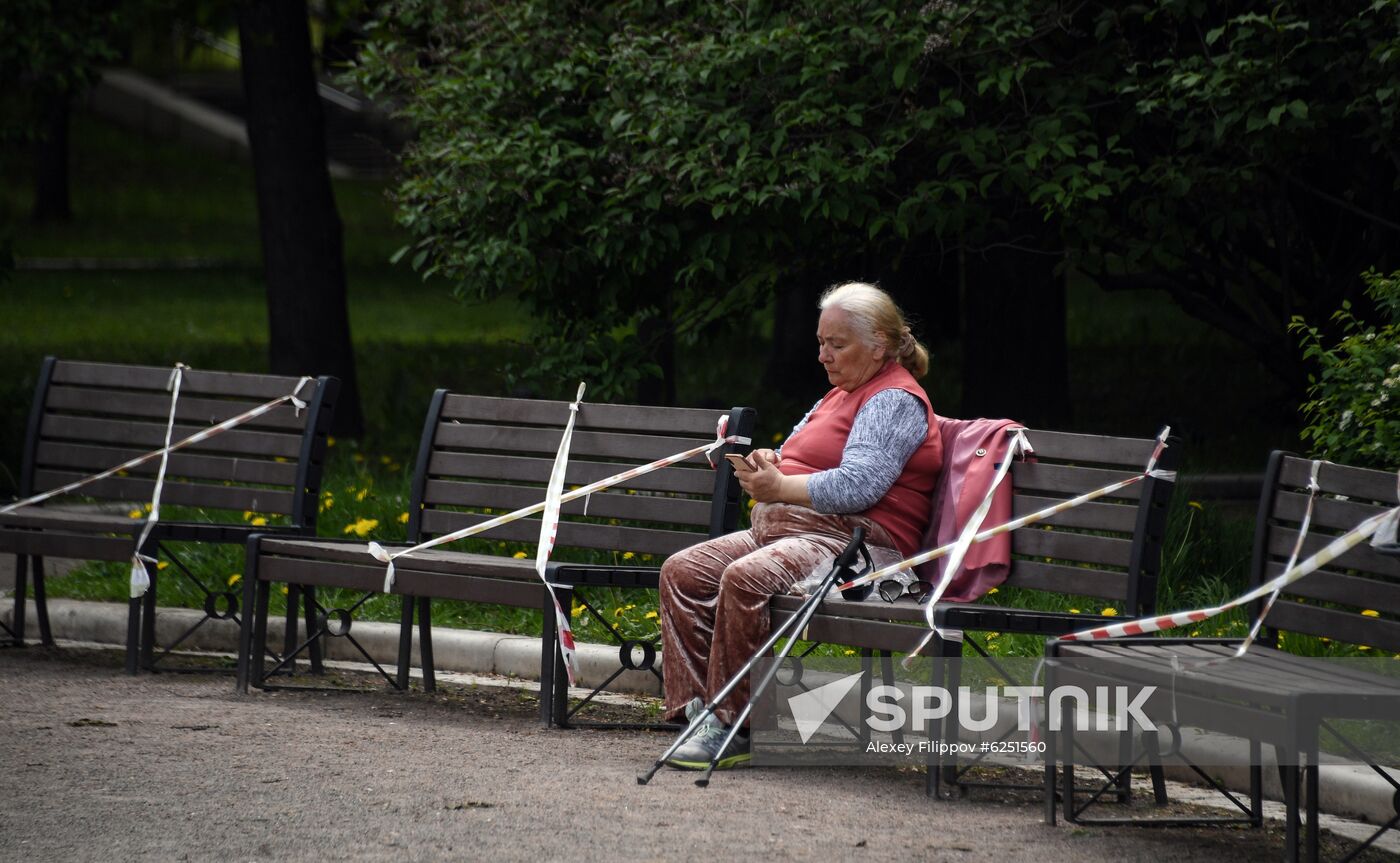 Russia Coronavirus Lockdown