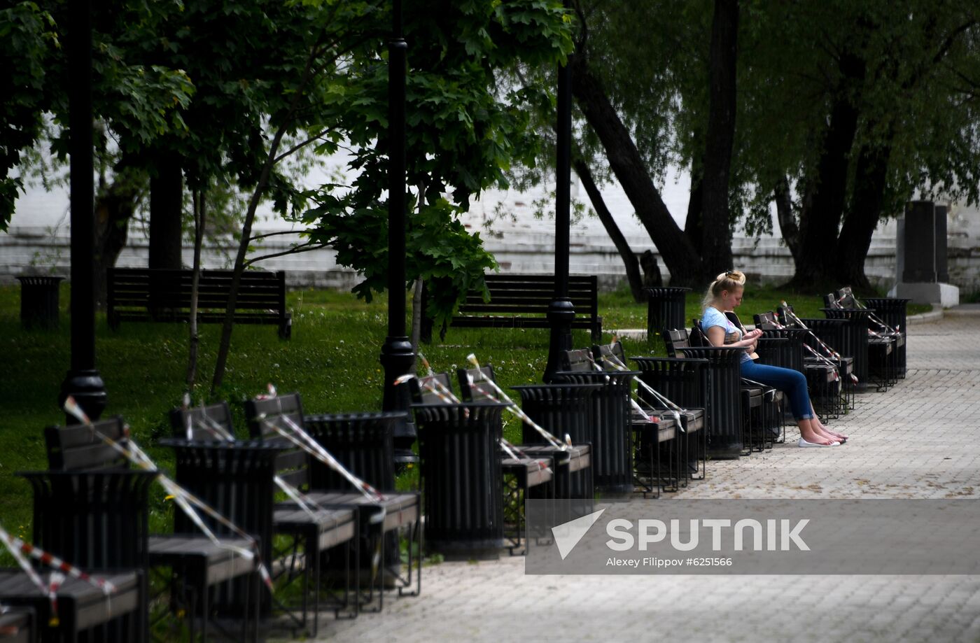 Russia Coronavirus Lockdown