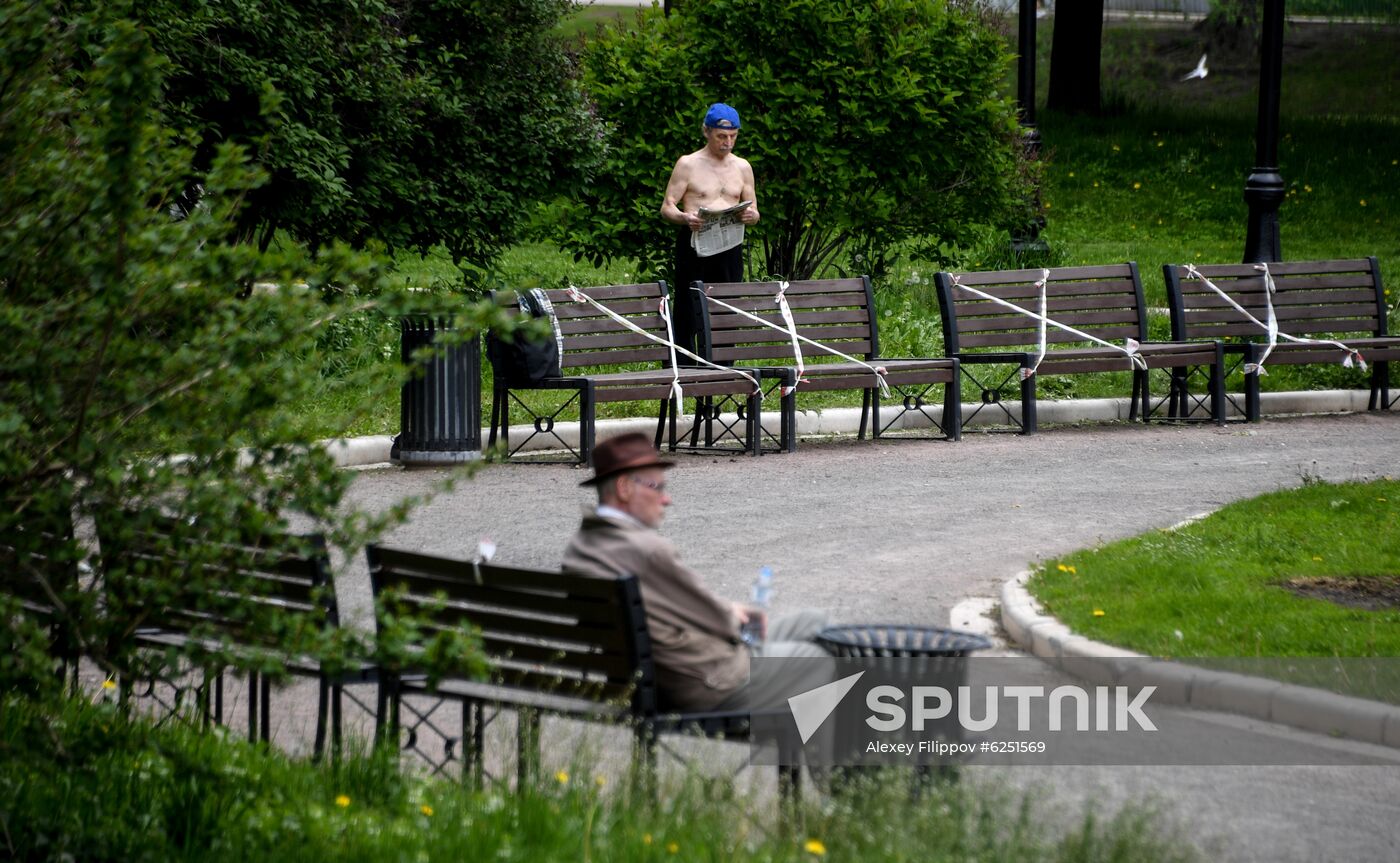 Russia Coronavirus Lockdown