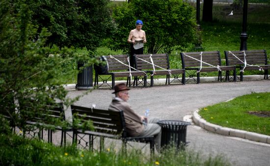 Russia Coronavirus Lockdown
