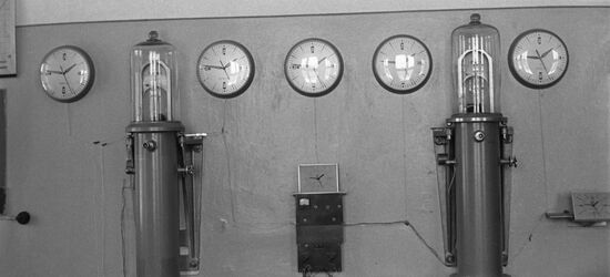 Fedchenko's astronomical clock at VNIIFTRI laboratory