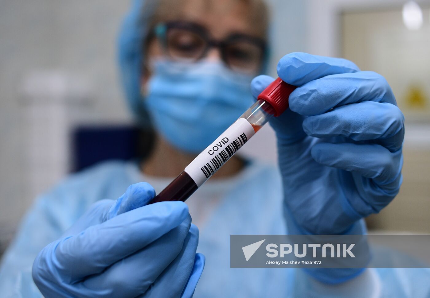 Russia Coronavirus Tests