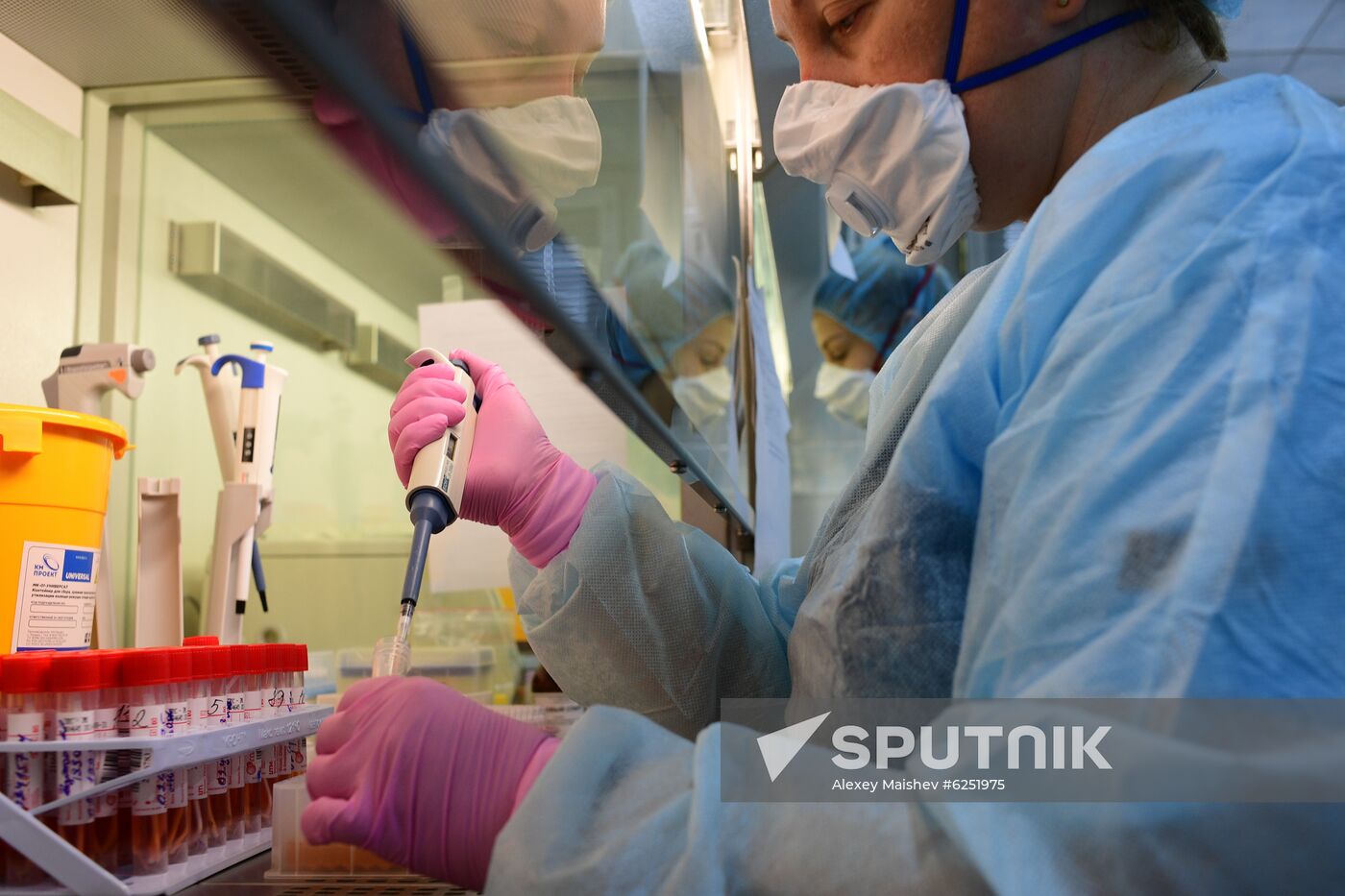 Russia Coronavirus Tests
