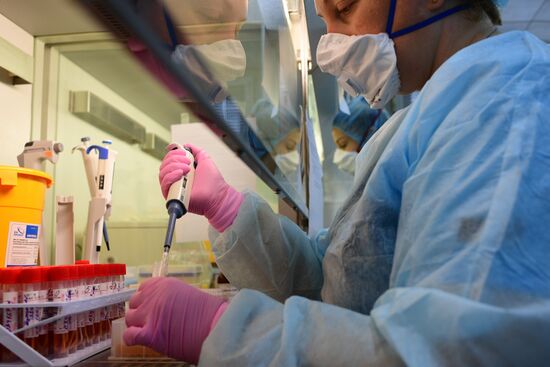 Russia Coronavirus Tests