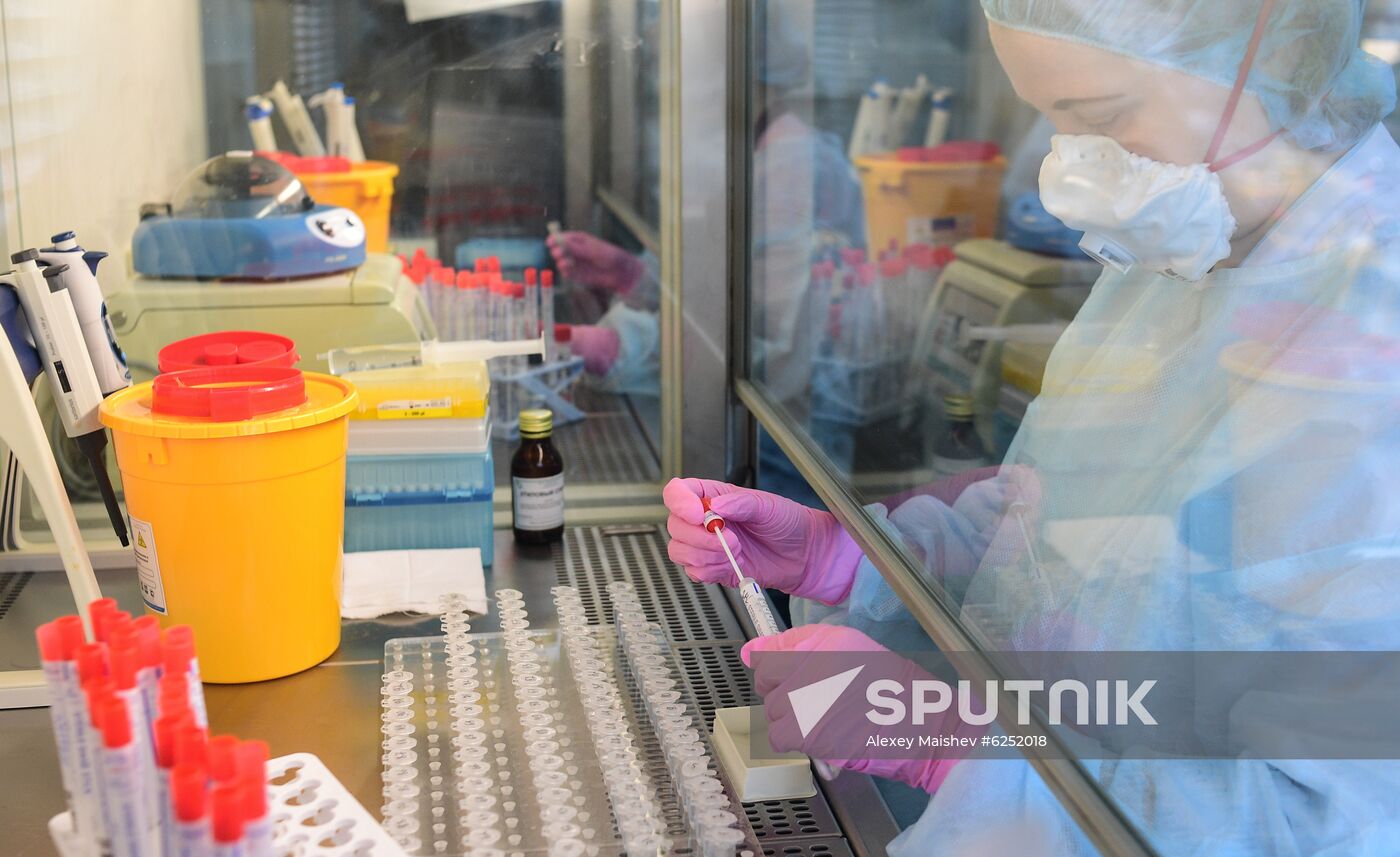 Russia Coronavirus Tests