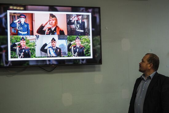 Russia Coronavirus Graduates Farewell Bell