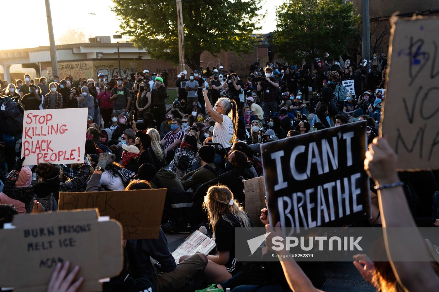 US George Floyd Protest