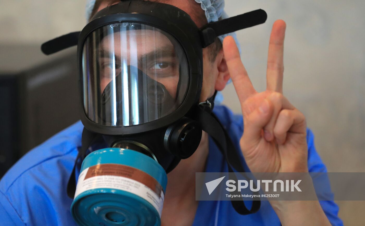 Russia Coronavirus Red Area