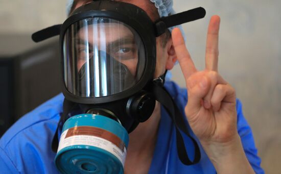 Russia Coronavirus Red Area