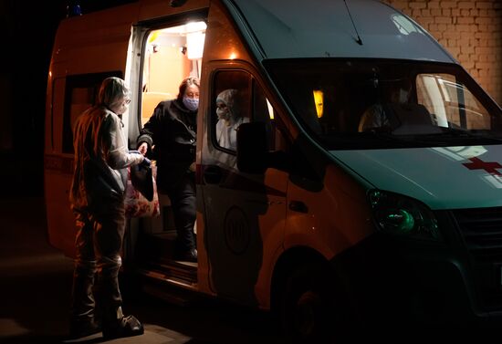 Russia Coronavirus Red Area