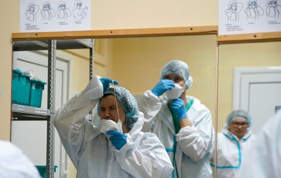 Russia Coronavirus Red Area