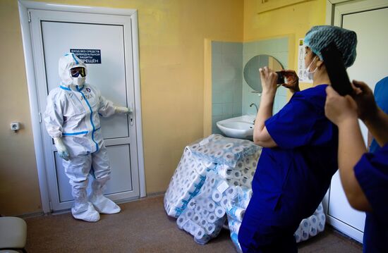 Russia Coronavirus Red Area