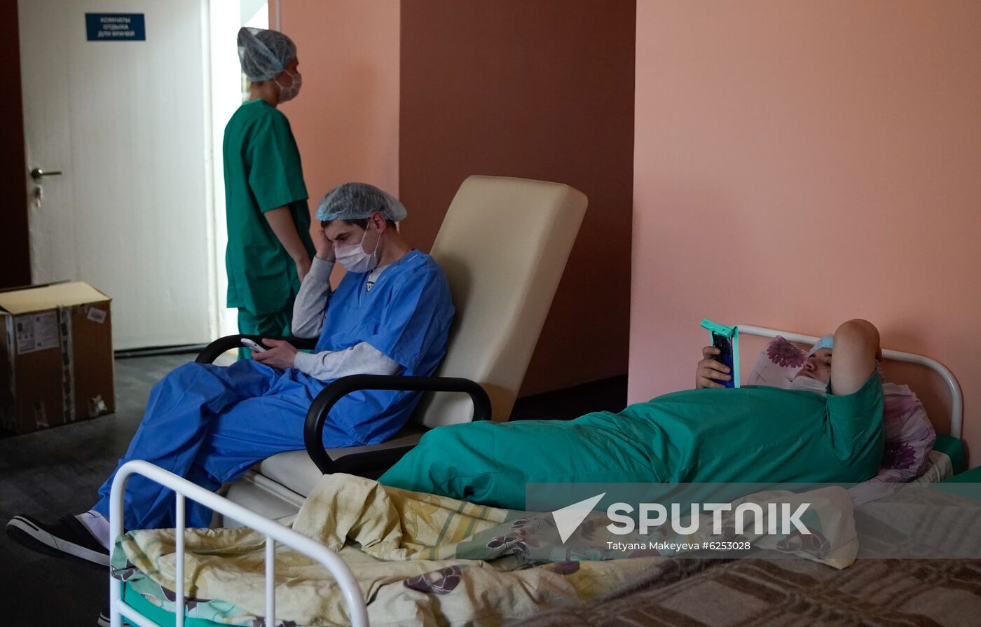 Russia Coronavirus Red Area