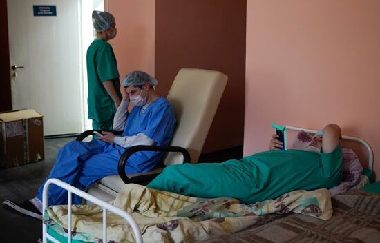 Russia Coronavirus Red Area