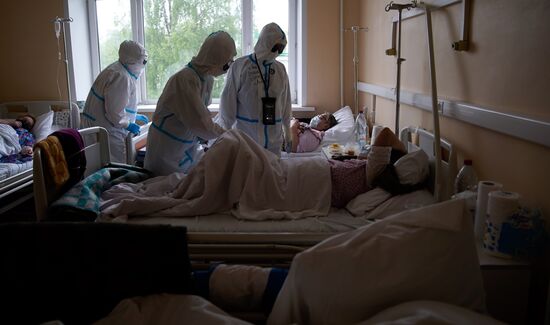 Russia Coronavirus Red Area