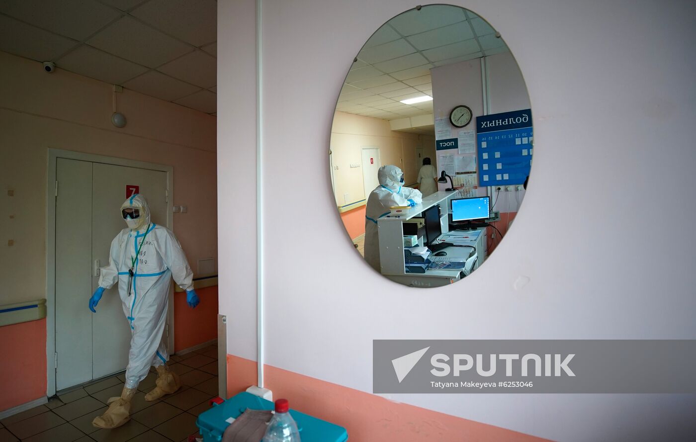 Russia Coronavirus Red Area