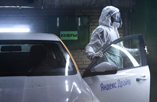 Russia Coronavirus Disinfection