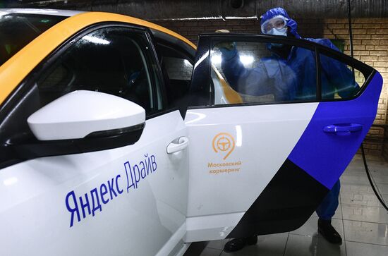 Russia Coronavirus Disinfection