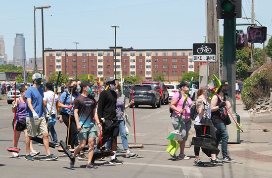 US George Floyd Protest 