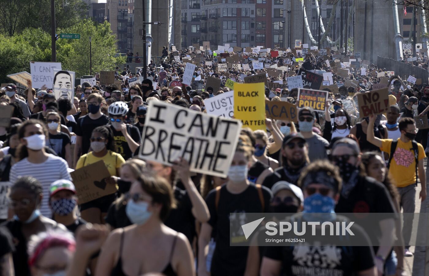 US George Floyd Protest 