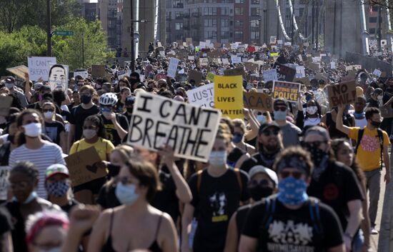 US George Floyd Protest 