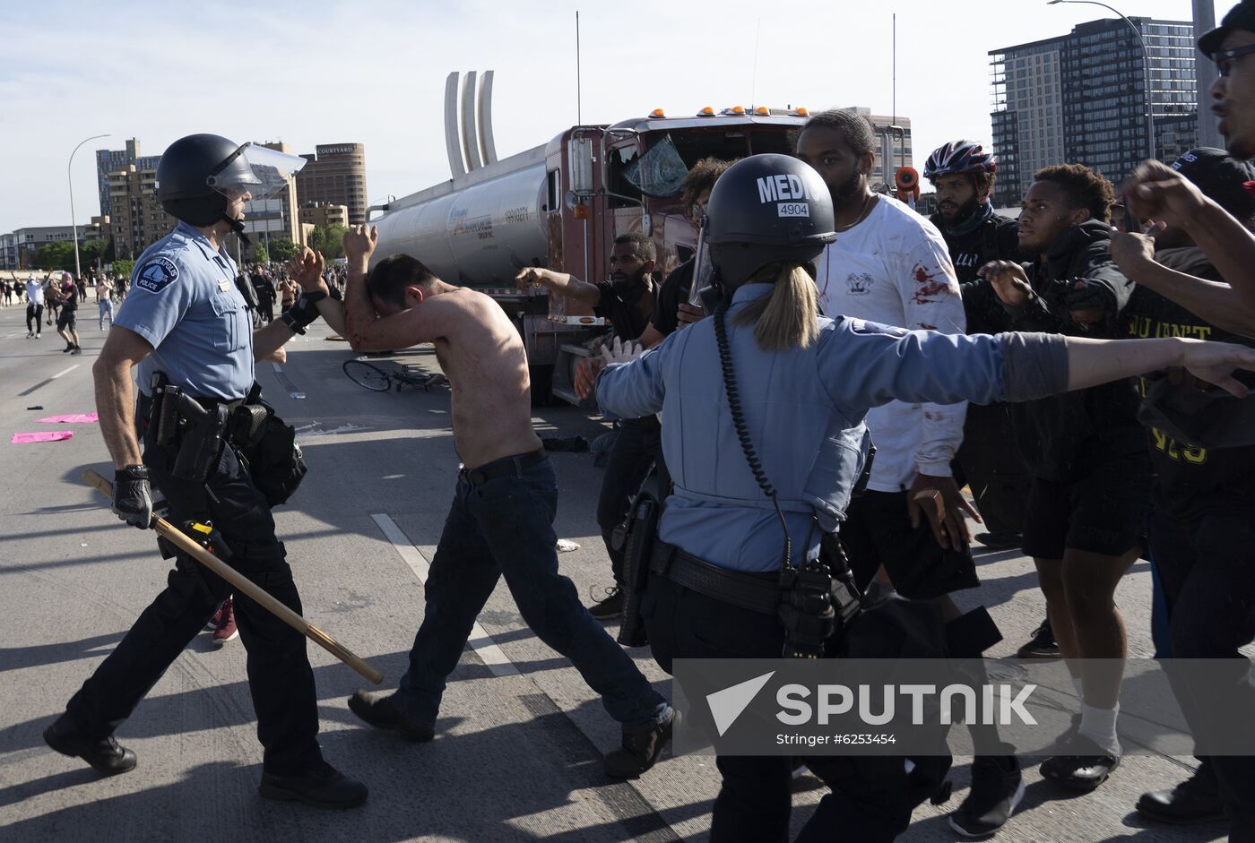 US George Floyd Protest 