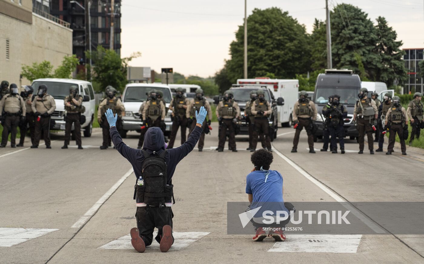 US George Floyd Protest 