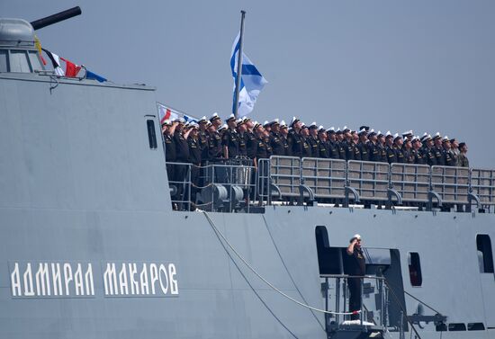 Russian Crimea Navy Drills