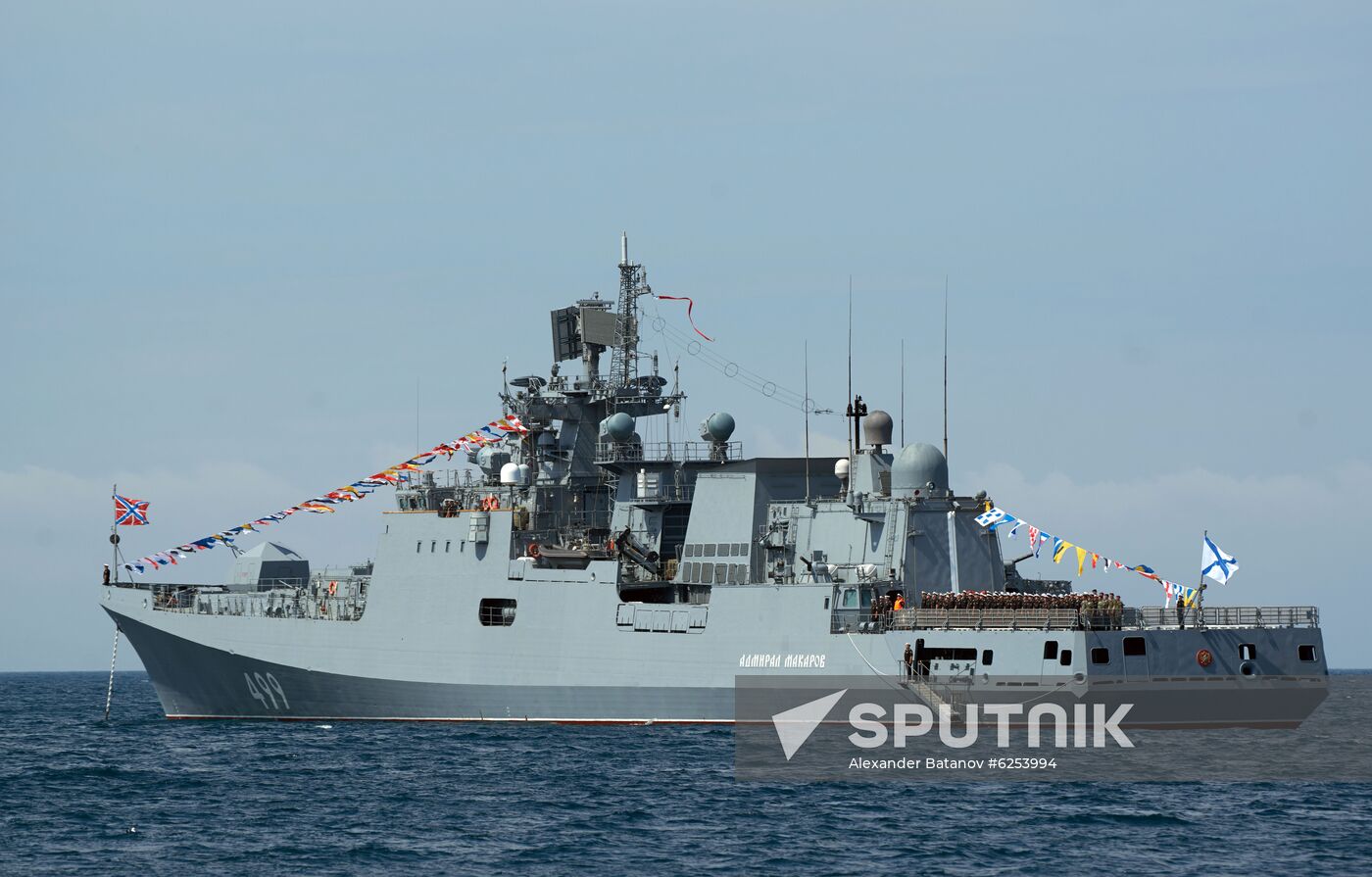 Russian Crimea Navy Drills