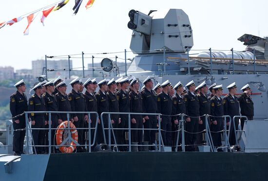 Russian Crimea Navy Drills