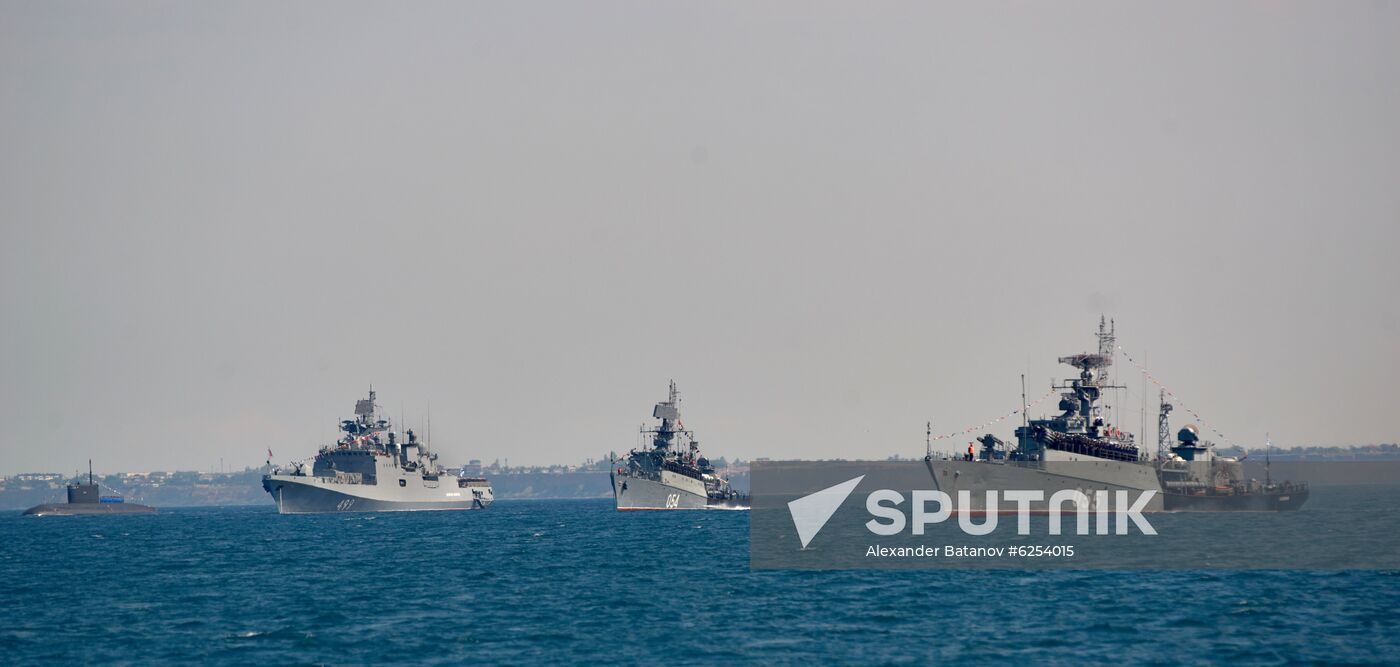 Russian Crimea Navy Drills