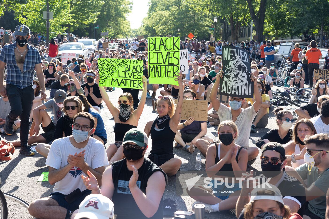 US George Floyd Protest