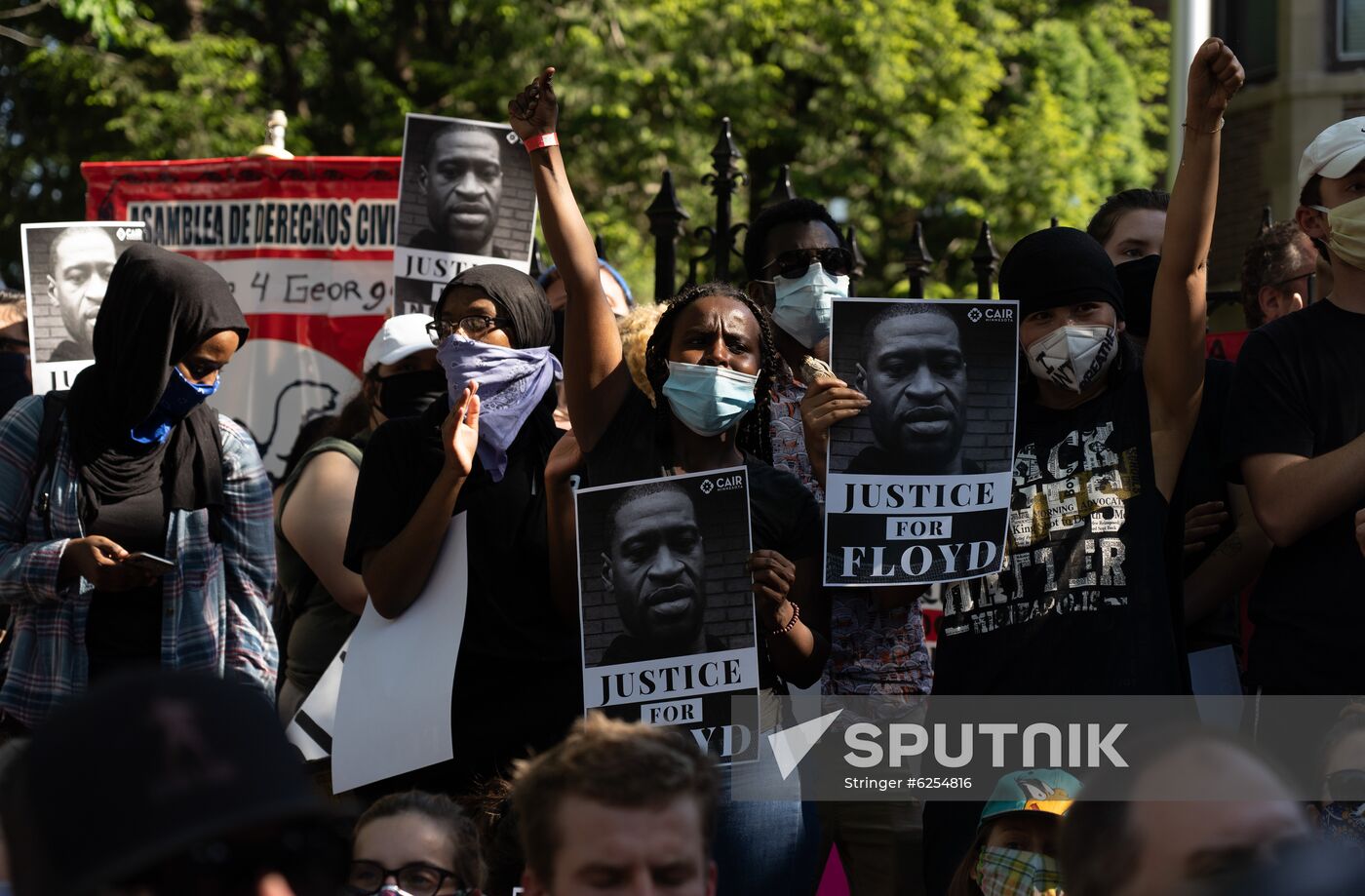 US George Floyd Protest