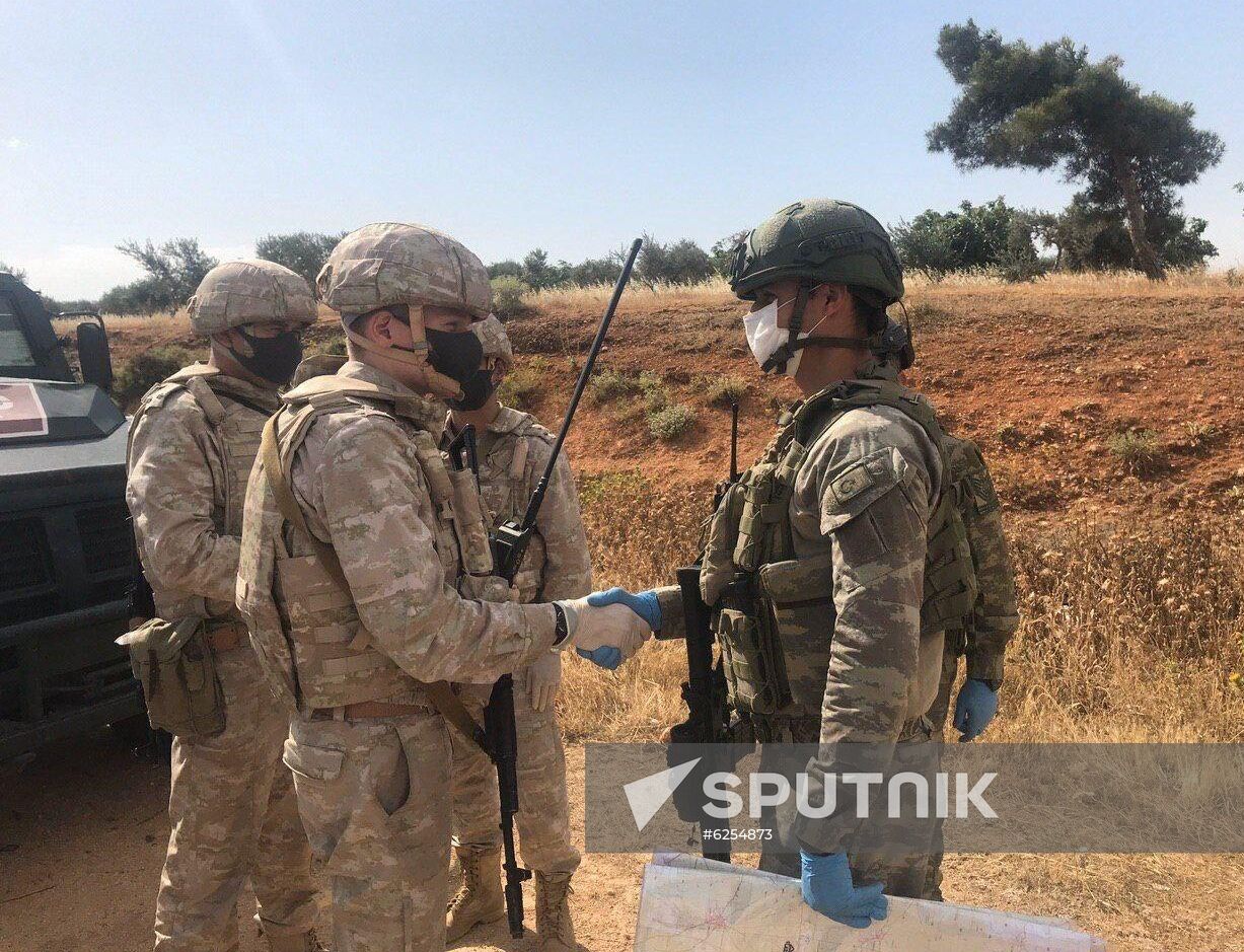 Syria Russia Turkey Joint Patrol