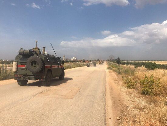 Syria Russia Turkey Joint Patrol