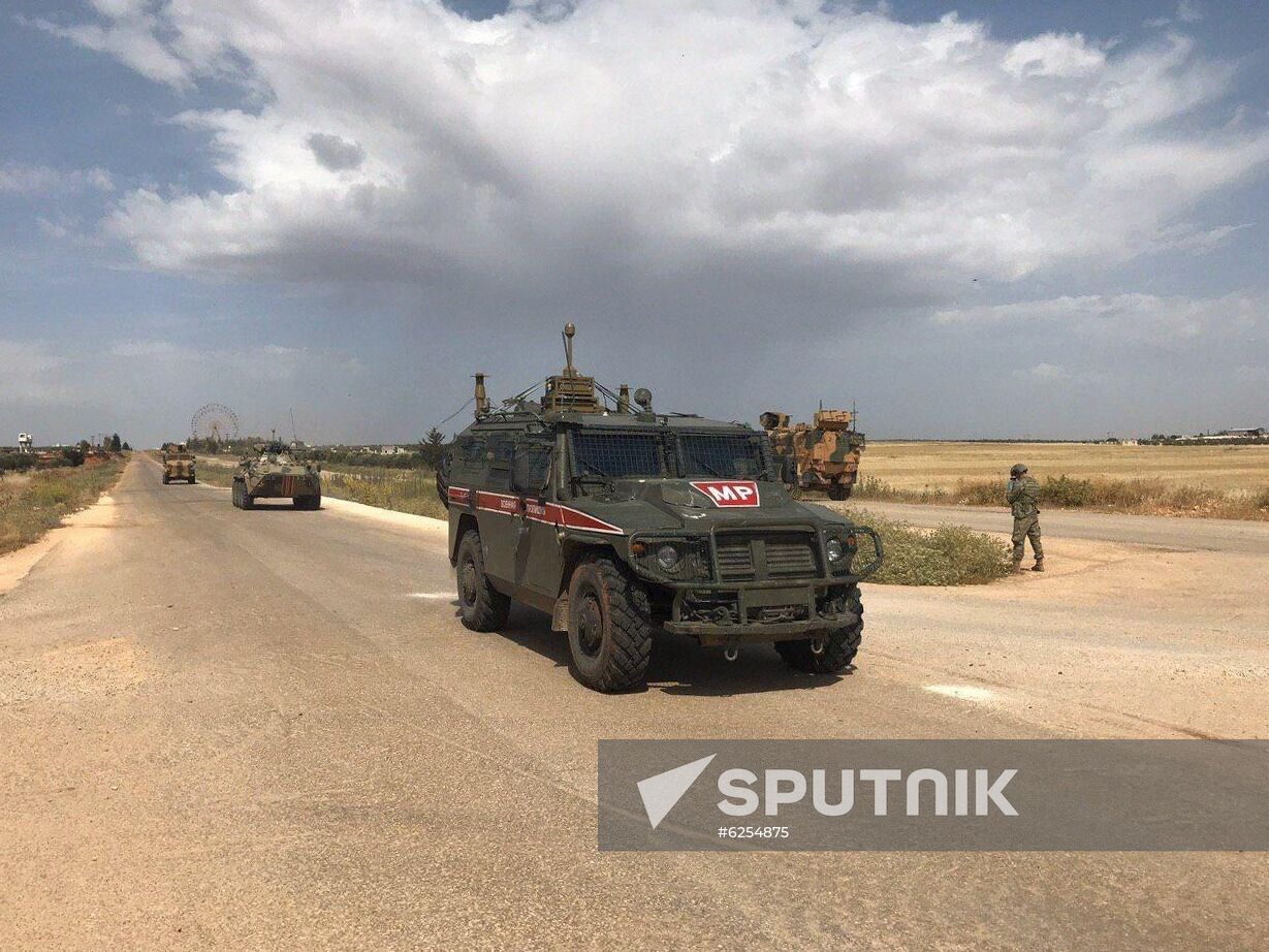 Syria Russia Turkey Joint Patrol