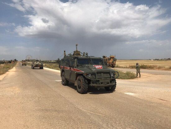 Syria Russia Turkey Joint Patrol