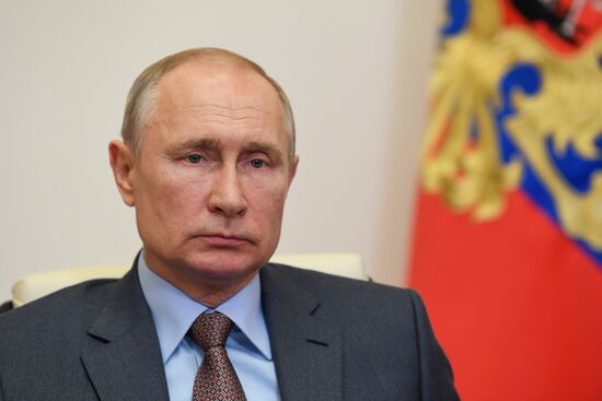 Russia Putin Mishustin