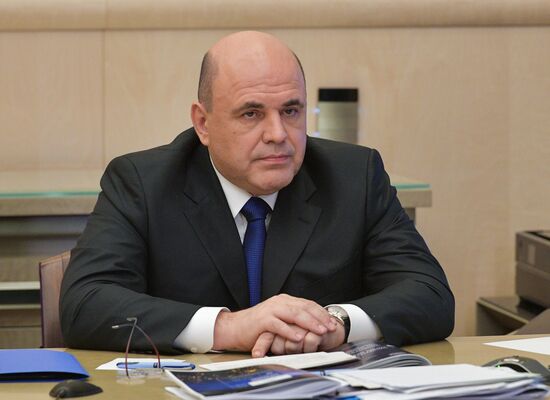 Russia Putin Mishustin