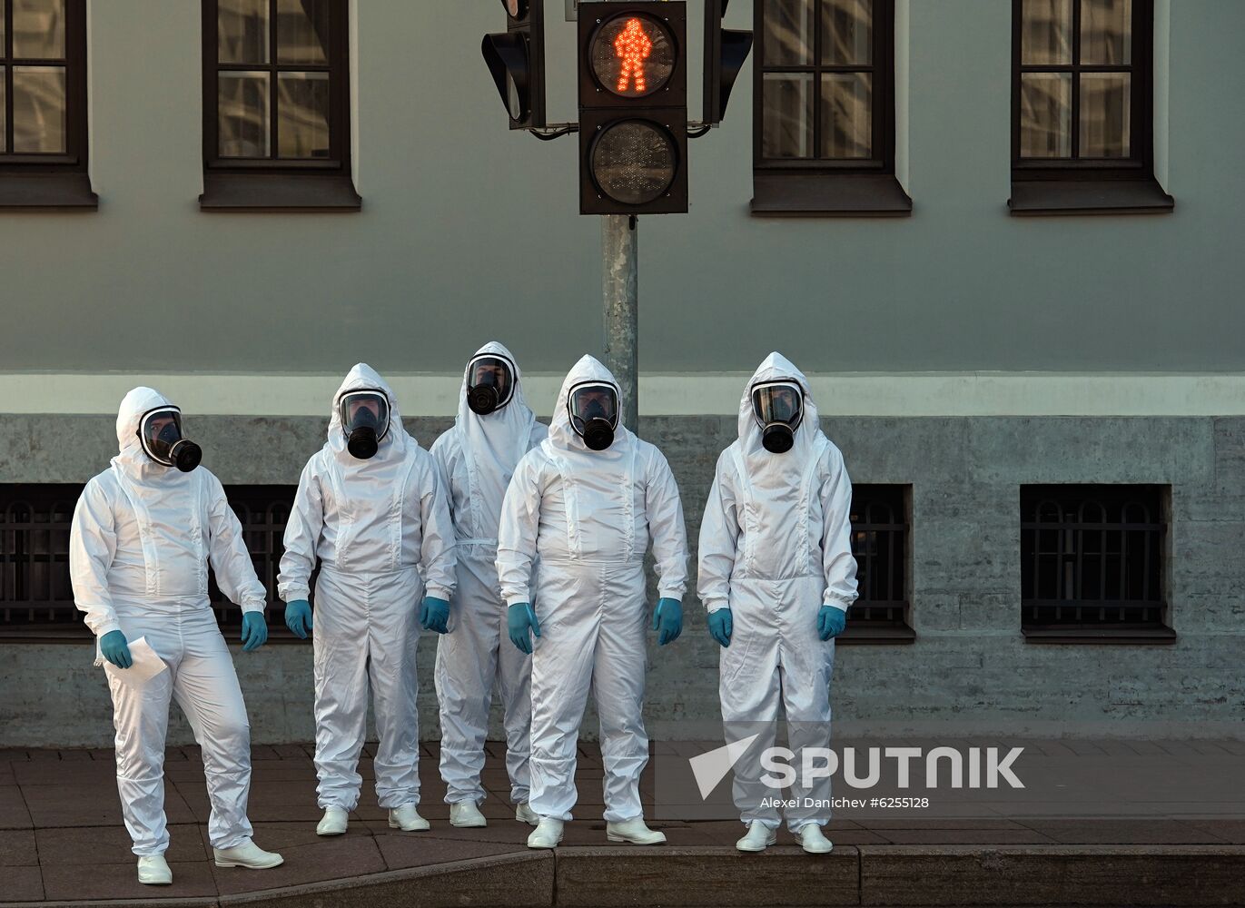 Russia Coronavirus Disinfection