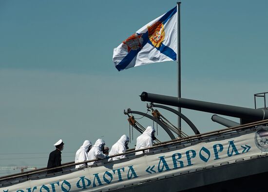 Russia Coronavirus Disinfection