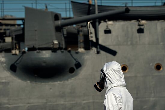 Russia Coronavirus Disinfection