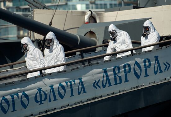 Russia Coronavirus Disinfection