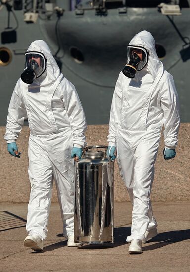 Russia Coronavirus Disinfection