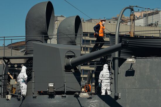 Russia Coronavirus Disinfection